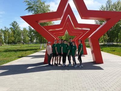 Городская Легкоатлетическая эстафета, посвященная 77-й годовщине Победы в Великой Отечественной Войне