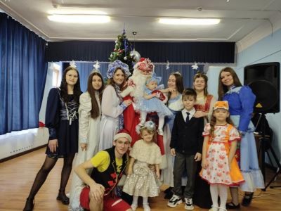 Дети сотрудников Себряковского филиала ВолгГТУ стали зрителями новогоднего спектакля