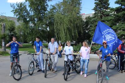 28 мая студенты и преподаватели Себряковского филиала ВолгГТУ стали участниками единого дня велопарада
