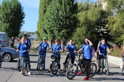 Студенты Себряковского филиала приняли участие в велопробеге