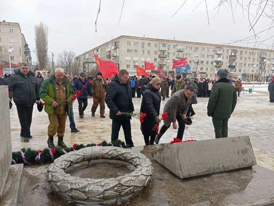 Студенты СФ ВолгГТУ стали участниками городских торжественных мероприятий, посвященных 37 - летию вывода войск из Афганистана